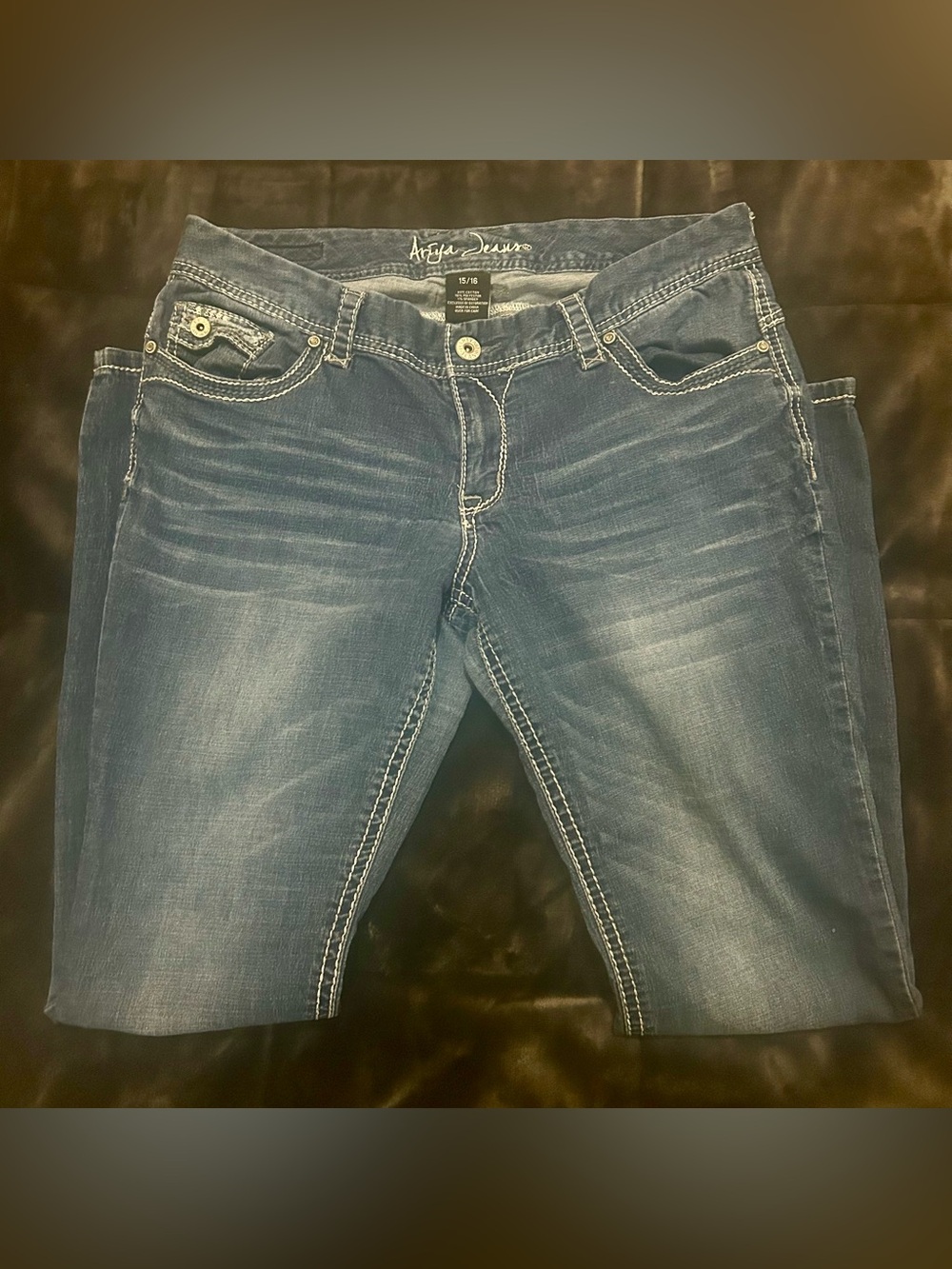 Ariya Medium-Wash Bootcut Jeans